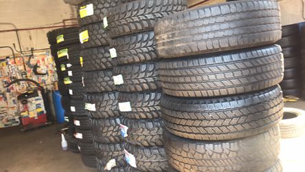 Tires and wheels new/used starting $34 used depends sizes