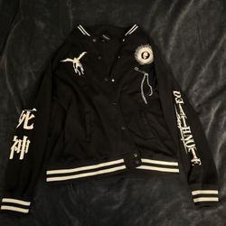 Hot Topic Death Note Varsity Jacket