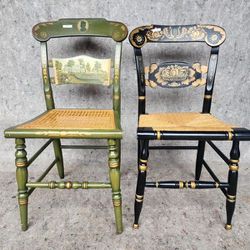 2 Vintage Hitchcock Chairs 