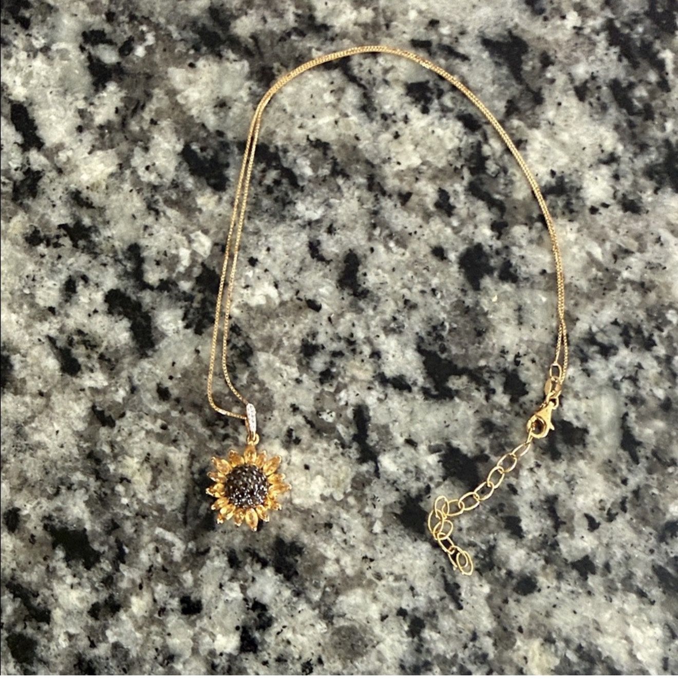 Sunflower Necklace