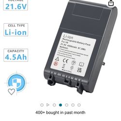 dyson  v8  rechargeable battery  21.6v 