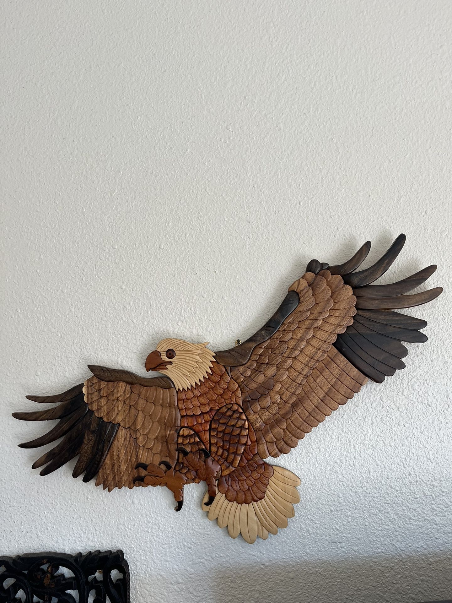 Carved Wooden Eagle