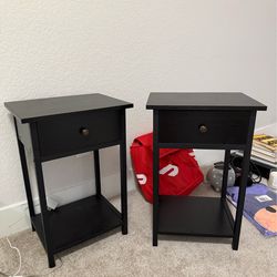 Black Side tables