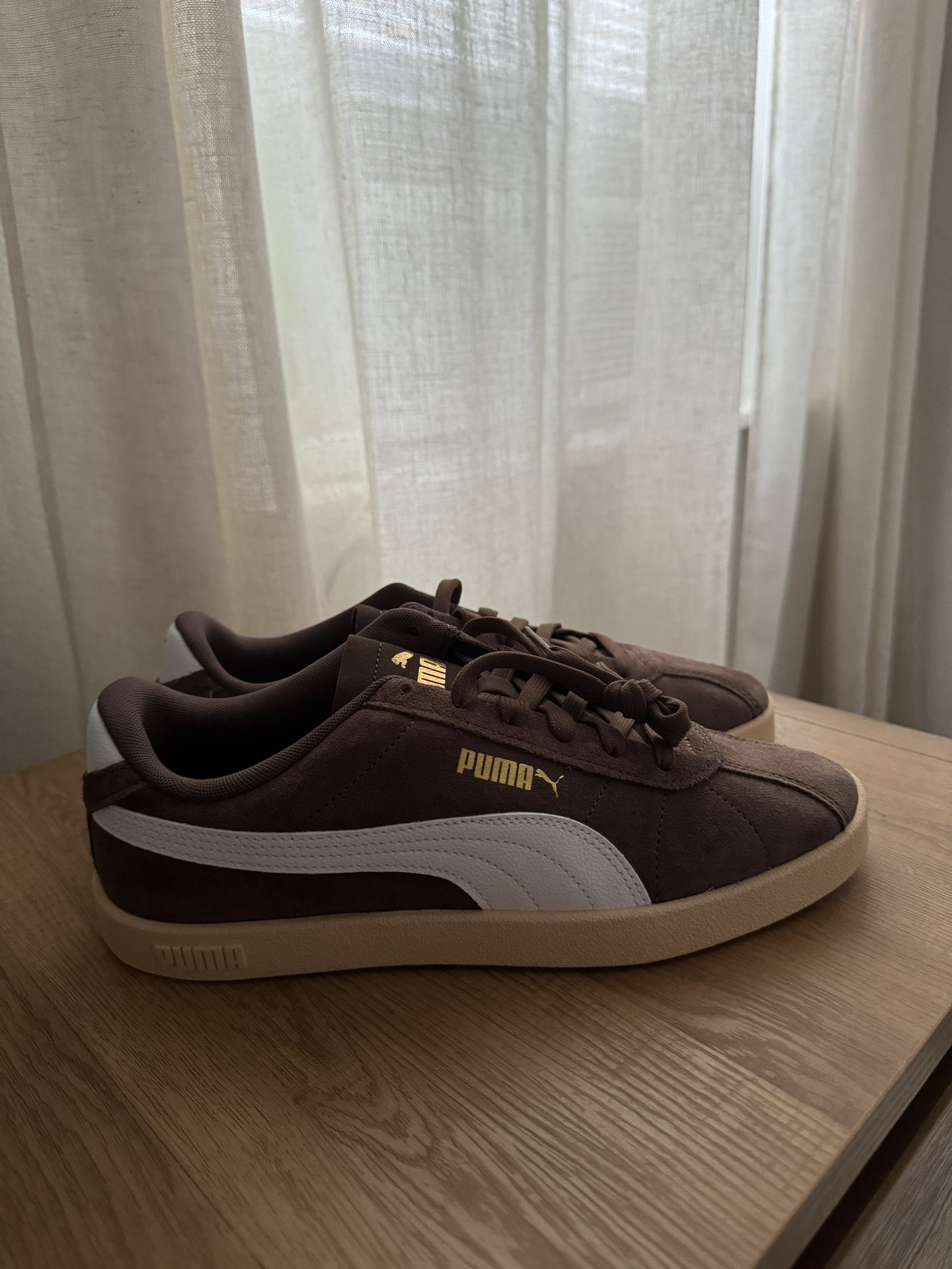 PUMA Club 2 Era Suede Chocotart-Alpine Snow (US M 8)