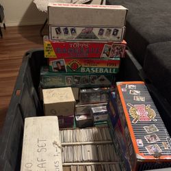 Baseball Cards ( Sealed Boxes)  1989-92 