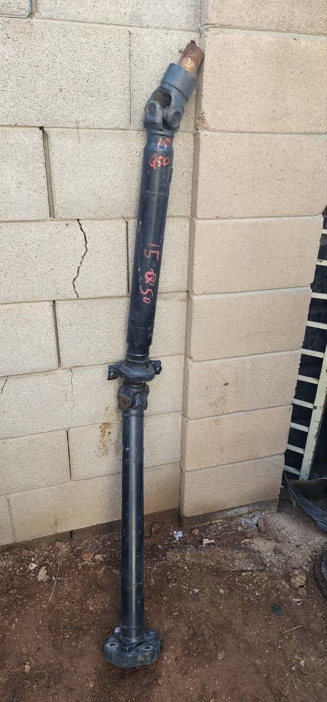 2015 Infiniti Q50 3.7 Drive Shaft 2wd Parts