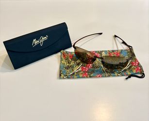 Maui Jim Hema MJ 443 26 Rimless Brown HCL Bronze Polarized Lens