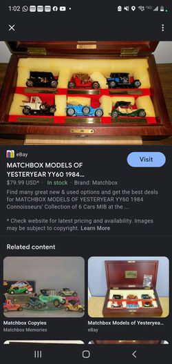 Mathbox Of Yesteryear  Connoisseurs Collection  Thumbnail
