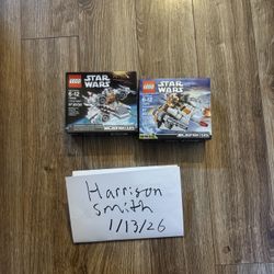 X wing And Snowspeeder Microfighters 