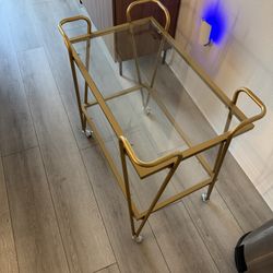 Gold Bar Cart
