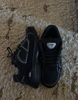Black Dior B30 Sneakers