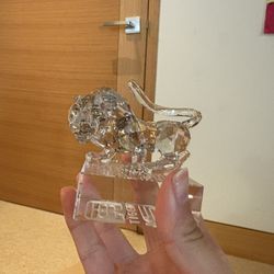 Swarovski Crystal Chinese Zodiac – Ram/Ox Figurine with Base