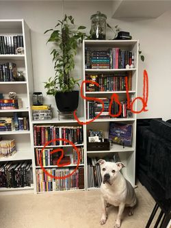 White Target Bookcases