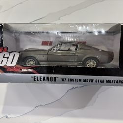 Gone in 60 Seconds “Eleanor” 1967 Mustang Diecast Model (In Box)