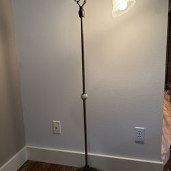 Antique Brass Floor Lamp