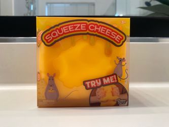 Squeeze Cheese Sensory Toy