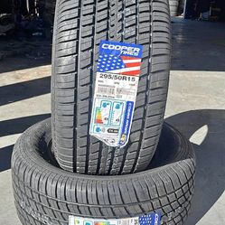 295/50r15 cooper cobra tires brand new (contact info removed)