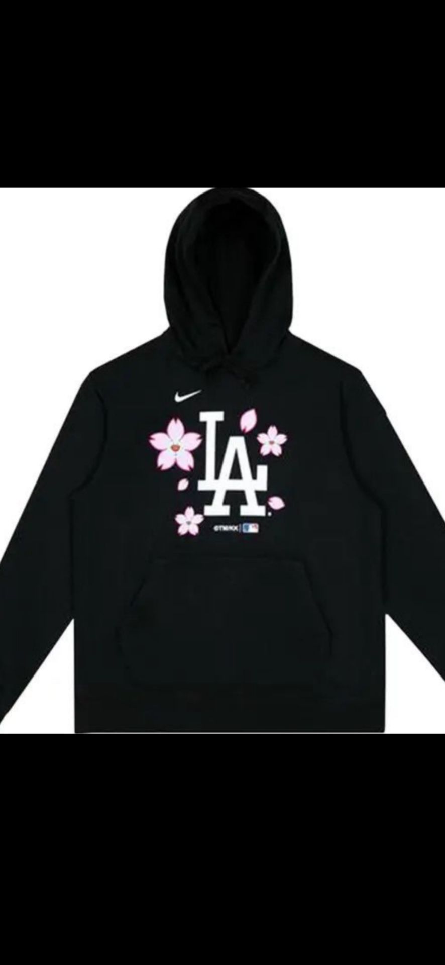 LA DODGERS X MURAKAMI BLACK HOODIE