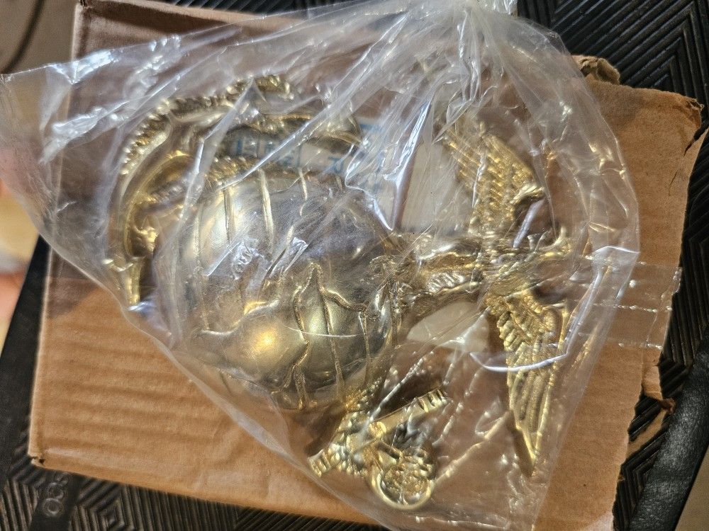 American Eagle Brass Wall Decor