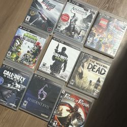 Ps3 w/ 9 Games 