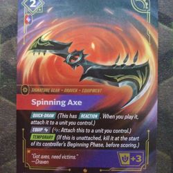 Riftbound Spinning Axe