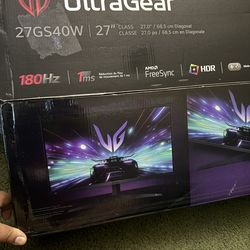 Lg Ultra Gear 27” 27GS40W Gaming Monitor