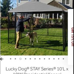 Lucky Dog STAY Series 10'L x 10'W Kennel $950