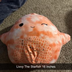 Livvy The Starfish Squishmallow