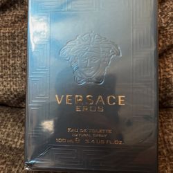 Versace Eros Eau de Parfum Spray 100ML/3.4FL oz Unopened Box Sealed Fragrance