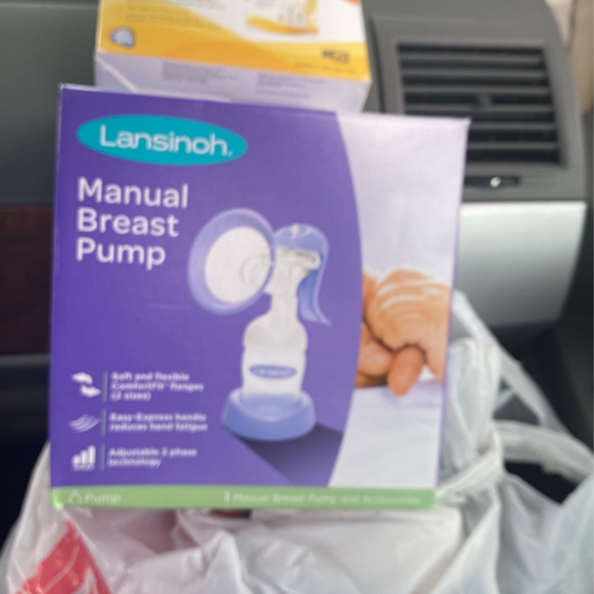 Brand new breast pump and bags never used