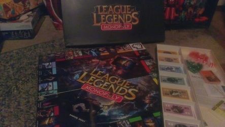 One of a kind custom league of.legends.monopoly