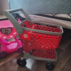 Target Cart + Minnie Mouse Cart(toddler)