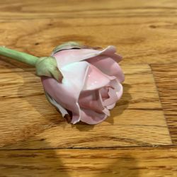 Mid Century Modern Porcelain Rose