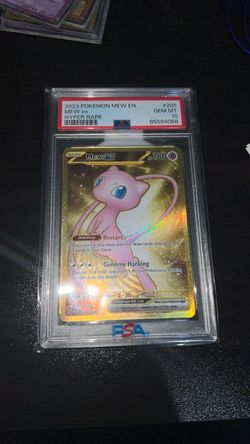 PSA 10 Mew ex Hyper Rare #205 Pokemon Card 2023