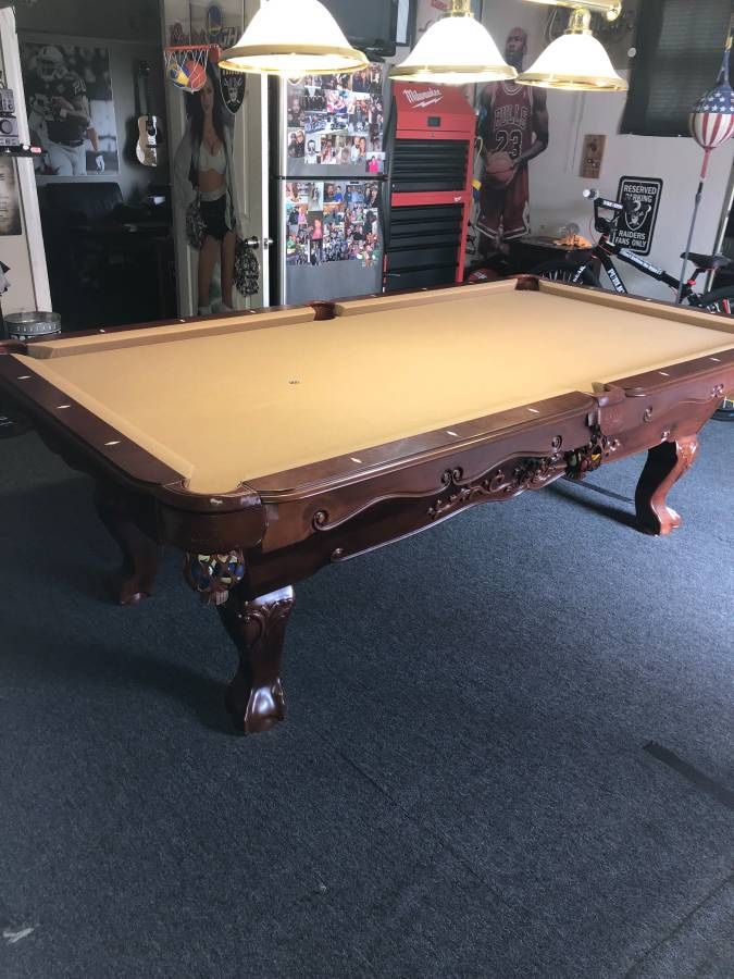 Heritage 8’ Expresso Pool Table