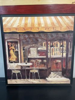 Italian Cafe Picture -wall Art
