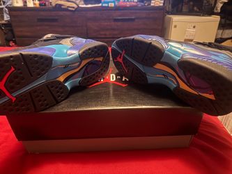 Air Jordan  aqua 8s Sneakers Multi-Color High-Top