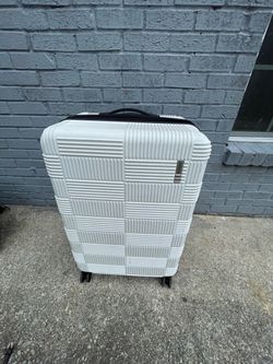 White luggage large 30.00