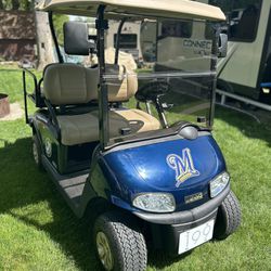 Four Year Old Golf Cart