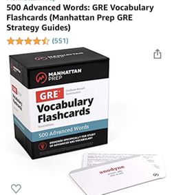 GRE Vocabulary Flashcards