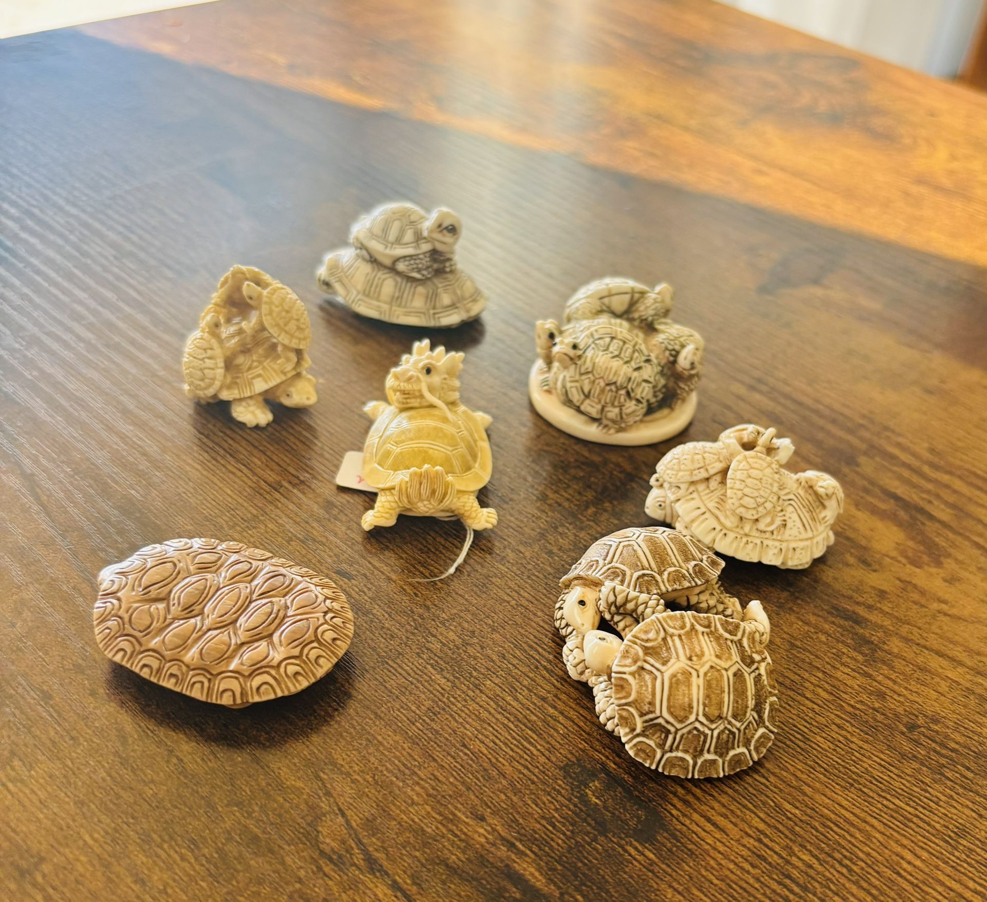 Asian Turtle Figurines