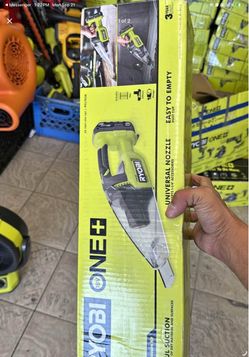 Ryobi 18v vacuum kit