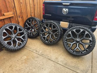 24in Wheels and Tires