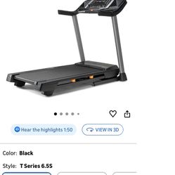 Treadmill NordicTrack T Series 6.5 S