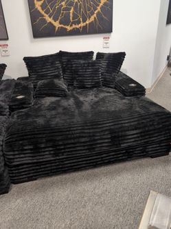 Oversized Corduroy Chaise