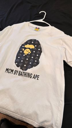 mcm x bape shirt