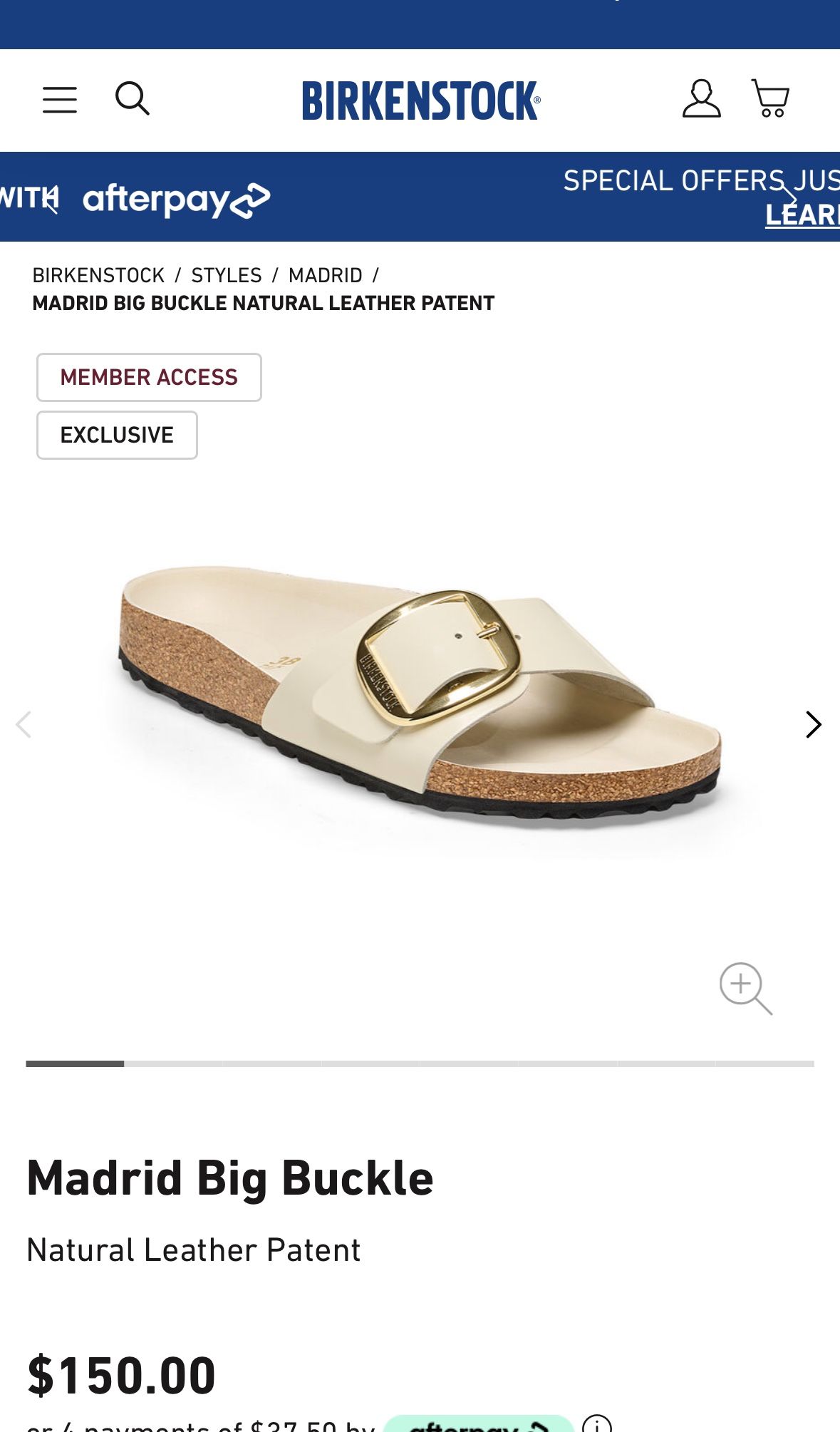 NWT Birkenstock Sandals