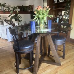 Glass Dining Table 