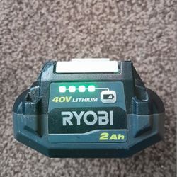Ryobi 40 Volt 2ah Battery