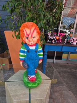 Chucky ceramic figure